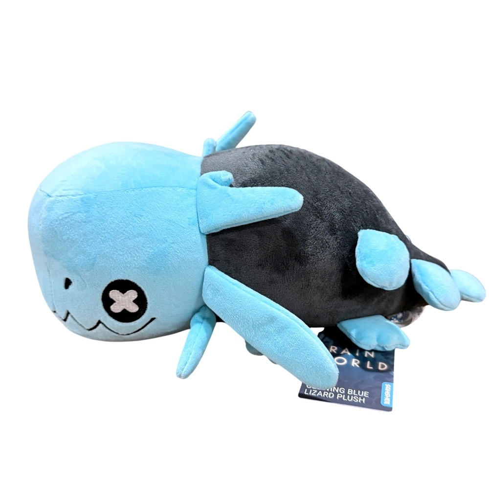 Rain World Glowing Glow In The Dark Blue Lizard Plush 13" Plushie Figure GID